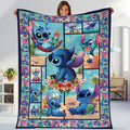 Stitch Blanket Lilo Stitch Fleece Blanket Stitch Birthday Gifts Stitch Christmas Gifts For Her Magic Kingdom Blanket