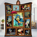 Pinocchio Fleece Blanket | Figaro Jiminy Cricket Pinocchio Blanket | Magic Kingdom Throw Blanket for Bed Couch Sofa
