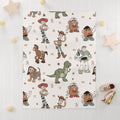Toy Story Soft Fleece Baby Blanket, Toy Story Neutral Color Blanket, Toy Story Nursery