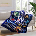 Customized Kids Blanket, Back to School Name Blanket for Kids, friends and Family, Baby Blanket Gift, Birthday Gift