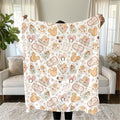 Disney World Sherpa Blanket, Mickey Mouse Blanket for Kids, Customizable Toddler Blanket, Disney Home Decor, Velveteen Plush Blanket