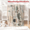 Hundred Acre Wood Map Disney Winnie The Pooh Blanket, Pooh Bear & Friends Birthday Home Decor, Pooh Piglet Tigger Birthday Boy Birthday Girl