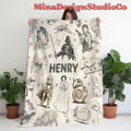 Personalized Disney Star Wars Blanket, Galaxy's Edge Star Wars Birthday Boy, Birthday Girl Gift, May The Force be With You Family Home Decor