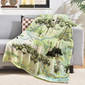 Vintage Hundred Acre Wood Blankets, Pooh Bear Blanket, Fantasy Map Winnie The Pooh Blanket for Kids, Winnie Pooh Blanket, Disney Blankets