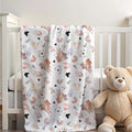 Mickey Castle Baby Blanket, Baby Shower Gift, Customizable Blanket, Disney Blanket, Disney Home Decor, Castle Blanket, Sherpa Blanket