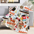 Personalized Mickey and Friends Cruise Blanket, Custom Disney Family Cruise Trip blankets, Disney Wish Dream Magic, Cruise Birthday Gifts