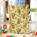 Custom Name Blanket Marval Baby Groot, Marvel I Am Groot Blanket, The Guardians of the Galaxy Blanket, Avengers Blanket
