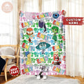 Custom Name Inside Out Blanket Blanket, Pixar Inside Out, Disneyland Inside Out Blanket, Birthday Gift For Boy and Girl, Home Decor