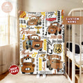 Personalized Disney Cars Blanket, Custom Name Cars Blanket, Tow Mater Blanket, Cars Birthday Gifts Blanket for Boys