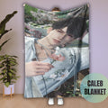 Caleb Love and Deepspace Blanket, otome blanket, sylus, xavier, zayne, rafayel,anime blanket,gaming blanket, caleb lads, caleb blanket, lads
