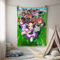 Umamusume Pretty Derby Blanket, Cozy Japanese Animation Blanket, Horse Girl Blanket Anime Inspired Throw, Umamusume Gift