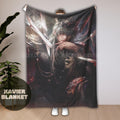Xavier Love and Deepspace Blanket, otome blanket, sylus, caleb, zayne, rafayel, anime blanket, gaming blanket, fictional character, XmasGift