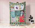 Pharmacy Blanket, Pharmacist Blanket, Pharmaceutical Blanket, Pharmaceutist Blanket, Druggist Gift, Chemist Blanket, Pharm Girl Blanket