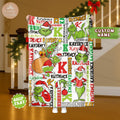 Personalized Christmas Baby Blanket, Custom Name Blanket, Gift For Boys And Girls Blanket, Baby Blanket Disney Home Decor, Funny Xmas Gift