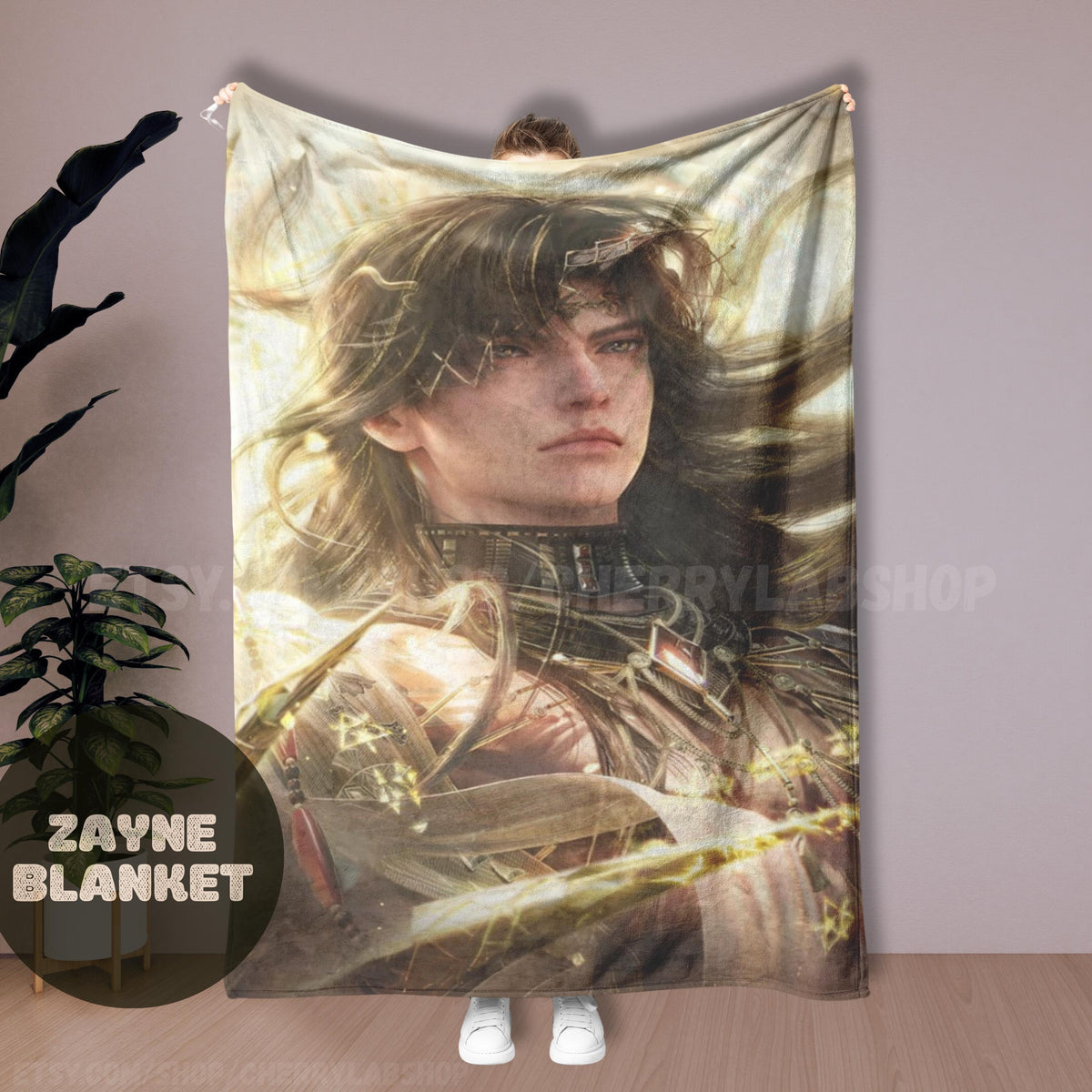 Zayne Love and Deepspace Blanket, otome blanket, sylus, xavier, zayne, rafayel,anime blanket,gaming blanket, caleb lads, caleb blanket, lads