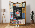 Book And Coffee Blanket, Bookish Blanket, Coffee Lover Blanket, Bookaholic Blanket, Reading Blanket, Book Lover Blanket, Christmas Gift