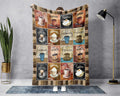 Coffee Fleece Sherpa Blanket, Coffee Lover Blanket, Coffeeaholic Blanket, Drink Blanket, Coffee Obsessed Blanket, Caffeine Blanket, Dad Gift