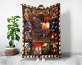 Hold On To What Is Good Native American Blanket, American Indian Blanket, Western Blanket, Grandma Blanket, Grandpa Blanket, Dad Blanket