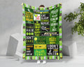 Tennis Fleece Sherpa Blanket, Tennis Player Blanket, Tennis Mom Blanket, Tennis Coach Gift, Tennis Quote Blanket, Sport Lover Blanket