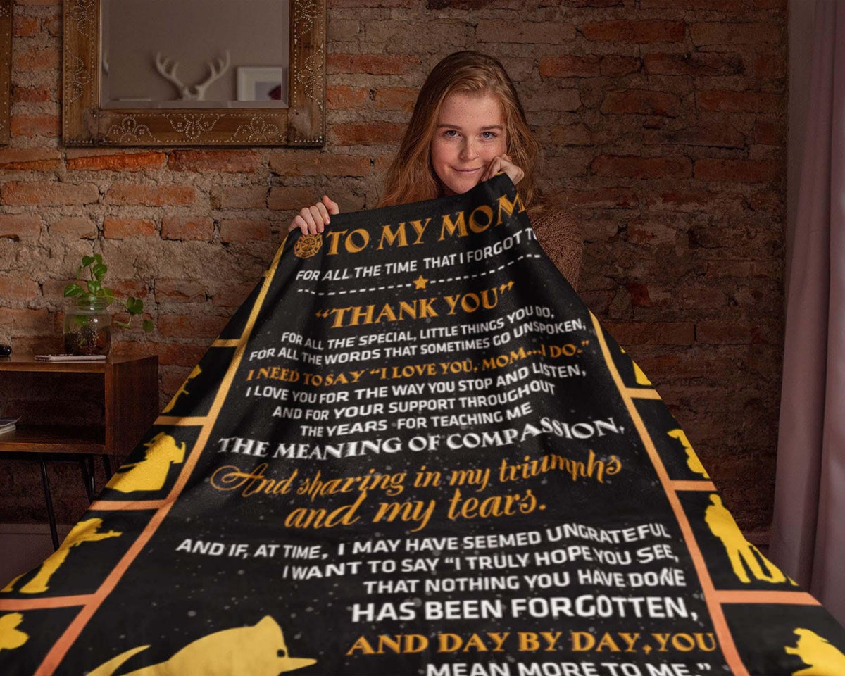 Firefighter Son Blanket, Letter To Firefighter Mom Blanket, Firefighter Blanket, Fireman Blanket, First Responder Blanket, Firefighter Gift