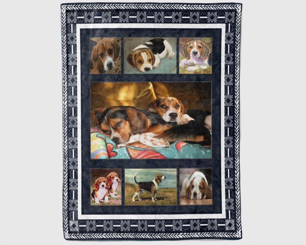 Cute Beagle Dog Blanket, Beagle Lover Blanket, Beagle Mom Blanket, Dog Mom Blanket, Dog Lover Blanket, Beagle Owner Blanket, Dog Love Gifts
