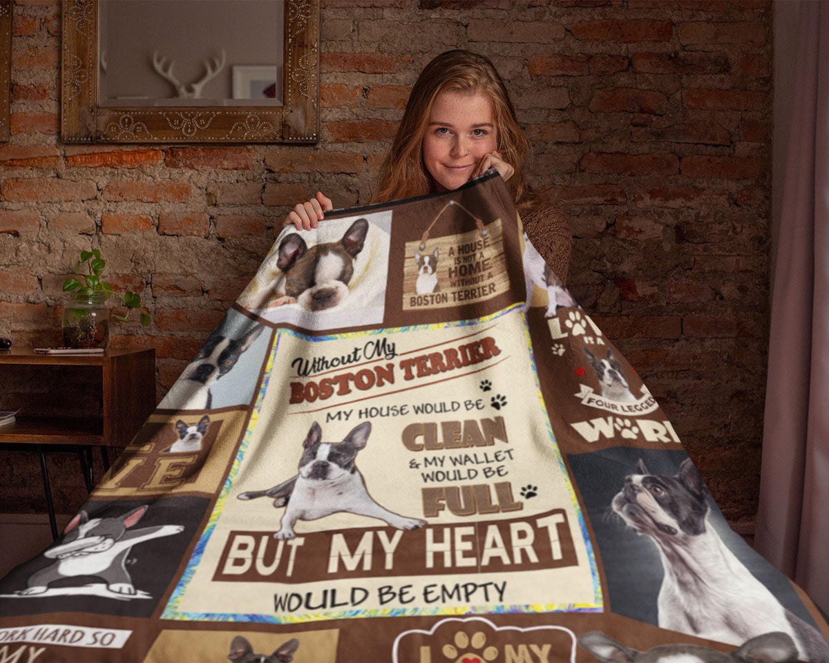 Boston Terrier Lover Blanket, Boston Terrier Mom Blanket, Dog Lover Blanket, Dog Mom Blanket, Dog Owner Blanket, Boston Terrier Mom Gift