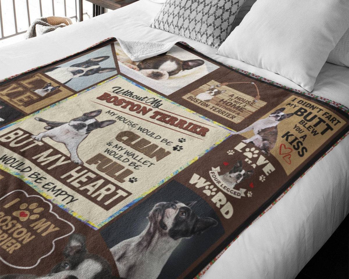 Boston Terrier Lover Blanket, Boston Terrier Mom Blanket, Dog Lover Blanket, Dog Mom Blanket, Dog Owner Blanket, Boston Terrier Mom Gift