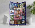 Louisiana State Blanket, LA State Blanket, Culture Blanket, Adventure Blanket, Traveler Blanket, Nature Lover Blanket, Christmas Blanket