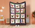 Chicken Farm Blanket, Rooster Blanket, Hen Blanket, Farmer Blanket, Farming Blanket, Farmer Dad Blanket, Farm Lover Blanket, Christmas Gifts
