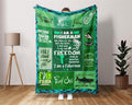 Fishing Fleece Sherpa Blanket, Fishing Dad Blanket, Boat Life Blanket, Fisherman Blanket, Fish Lover Fleece Sherpa Blanket, Husband Blanket