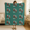 Funny 6 7 Throw Blanket, Cozy Holiday Decor, Perfect Gift for Christmas, 6 7 Meme Blanket, Christmas Meme Blanket, Teen Xmas Room Decor