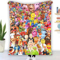 Muppet Show Characters Blanket, Comedy Film Blanket, The Muppet Christmas Carol Fleece Blanket, The Muppets Blanket