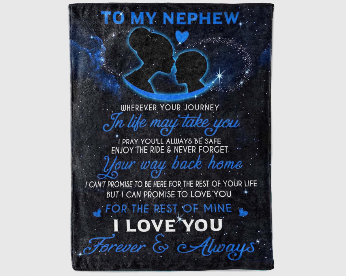 To My Nephew Blanket, Nephew Fleece Sherpa Blanket, Nephew Blanket From Aunt, Nephew Aunt Blanket, Nephew Birthday Gift, Nephew Aunt Gift
