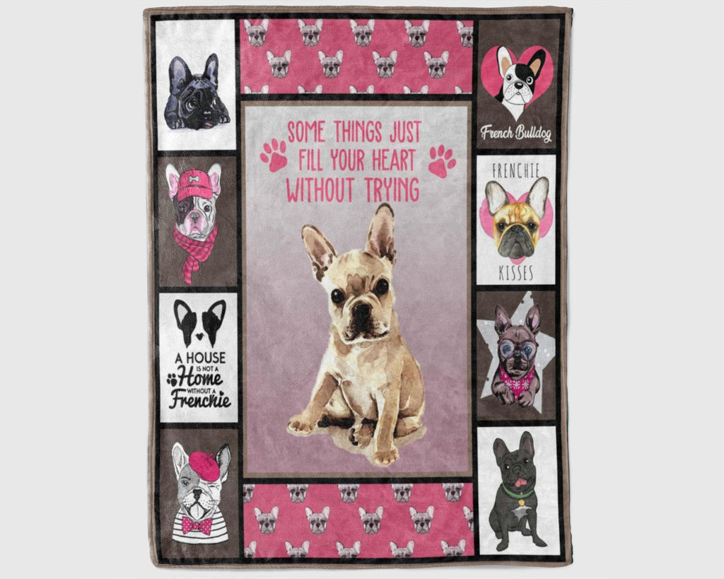 French Bulldog Mom Blanket, French Bulldog Lover Blanket, Frenchie Mom Blanket, Dog Mom Blanket, Dog Lover Blanket, Bulldog Mom Gift