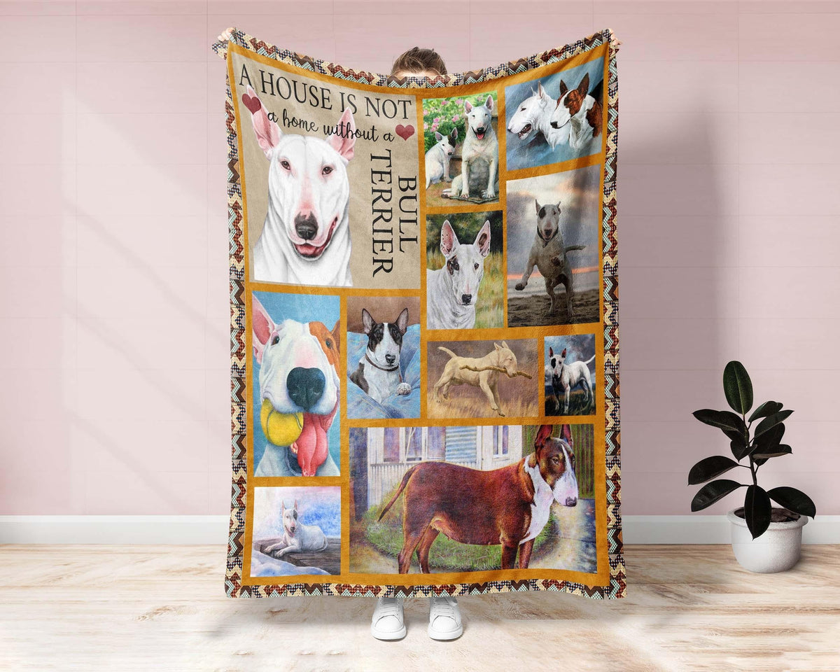 Bull Terrier Dog Blanket, Bull Terrier Lover Blanket, Dog Mom Blanket, Dog Lover Blanket, Dog Owner Blanket, Bull Terrier Mom Gift