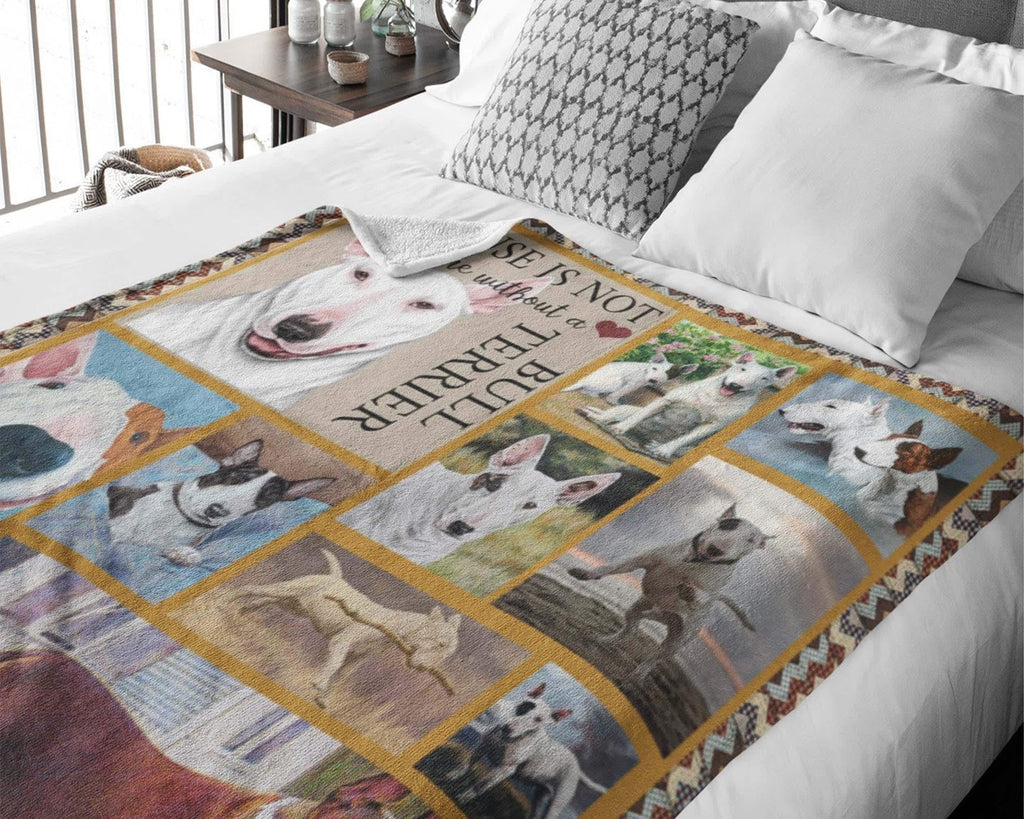 Bull Terrier Dog Blanket, Bull Terrier Lover Blanket, Dog Mom Blanket, Dog Lover Blanket, Dog Owner Blanket, Bull Terrier Mom Gift