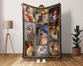 Dog Breeds God Blanket, Dog Lover Blanket, Jesus Blanket, Dog Mom Blanket, Christian Blanket, Dog Owner Blanket, Dog Lover Gift
