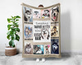 Husky Mom Blanket, Husky Lover Blanket, Cute Husky Blanket, Dog Mom Blanket, Dog Lover Blanket, Dog Owner Blanket, Husky Lover Gift