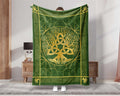 Celtic Tree Of Life Blanket, Viking Blanket, Celtic Knot Blanket, Irish Blanket, Shamrock Blanket, Scottish Blanket, Scandinavian Blanket