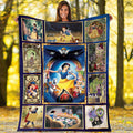 Snow White Blanket Snow White And 7 Dwarf Fleece Blanket Disneyland Blanket Disneytrip Princess Blanket