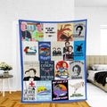 Step Brothers Retro Fleece Blanket, Step Brothers Movie Minimalist Fleece Blanket, Brennan Huff Dale Doback Birthday Gifts, Christmas Gifts