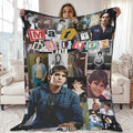 Matt Dillon Actor Throw Flannel Blanket, Matt Dillon Blanket, Warm Soft Cozy Blanket for Living Room Sofa Bed, Gift Blankets for All Seasons