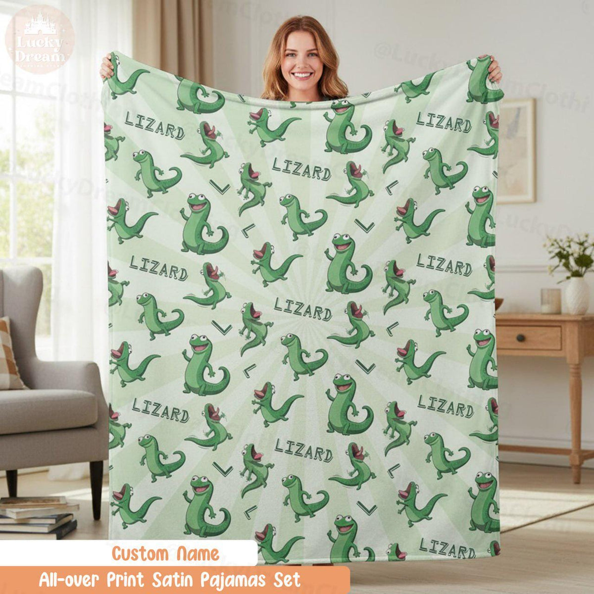 Personalized Disney Pixar Movie Hoppers Blanket, Custom Name Tom Lizard Meme Baby Blanket, Baby Shower Gift, Lizard Funny Bday Gift For Boy