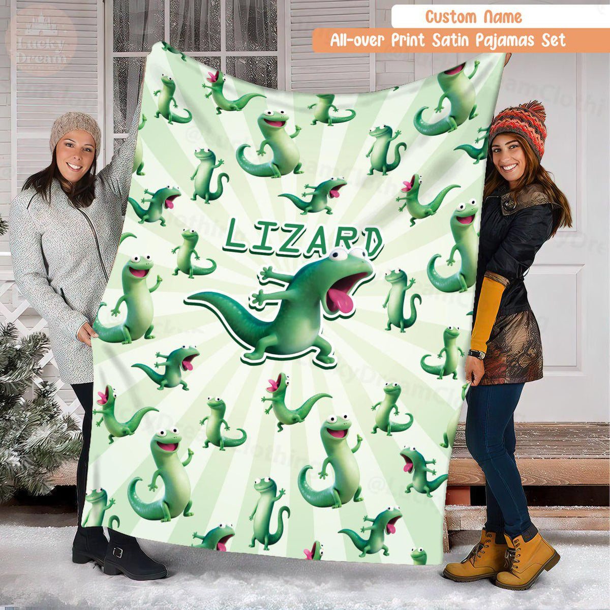 Custom Name Tom Lizard Meme Baby Blanket, Personalized Disney Pixar Movie Hoppers Blanket, Baby Shower Gift, Lizard Funny Bday Gift For Kids