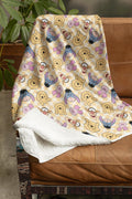 Personalized Winnie the Pooh Baby Blanket, Custom Name Nursery Throw, Soft Toddler Gift