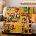 Personalized Superhero Blanket, Custom Name Marvel Blanket, Avengers Kids Blanket, Birthday Gift for Kids, Superhero Gift, Boy Gift Idea