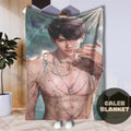 Caleb Love and Deepspace Blanket, otome blanket, sylus, xavier, zayne, rafayel,anime blanket,gaming blanket, caleb lads, caleb blanket, lads
