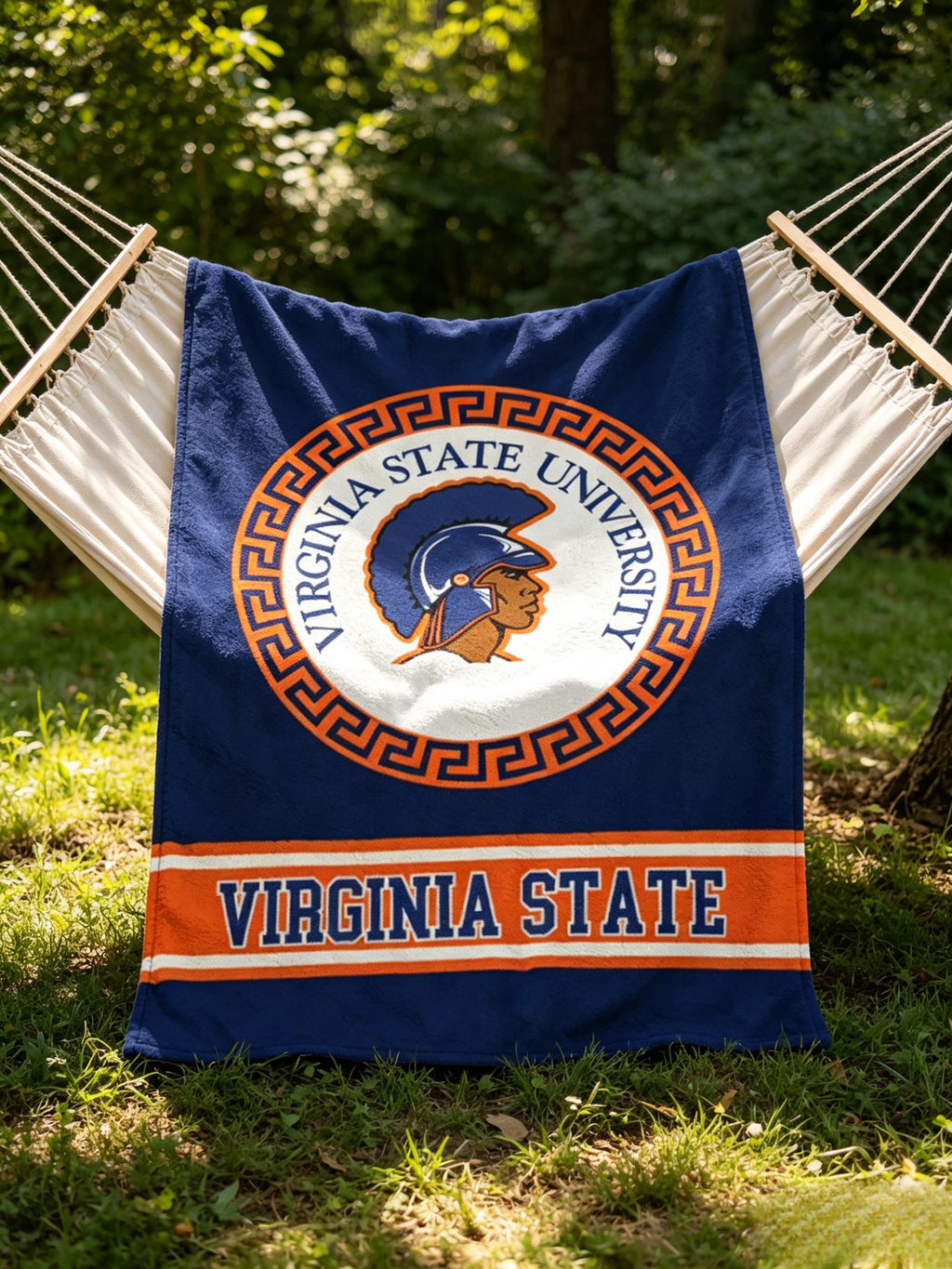 Virginia State University Blanket – Plush Throw for Game Day, Dorm Decor