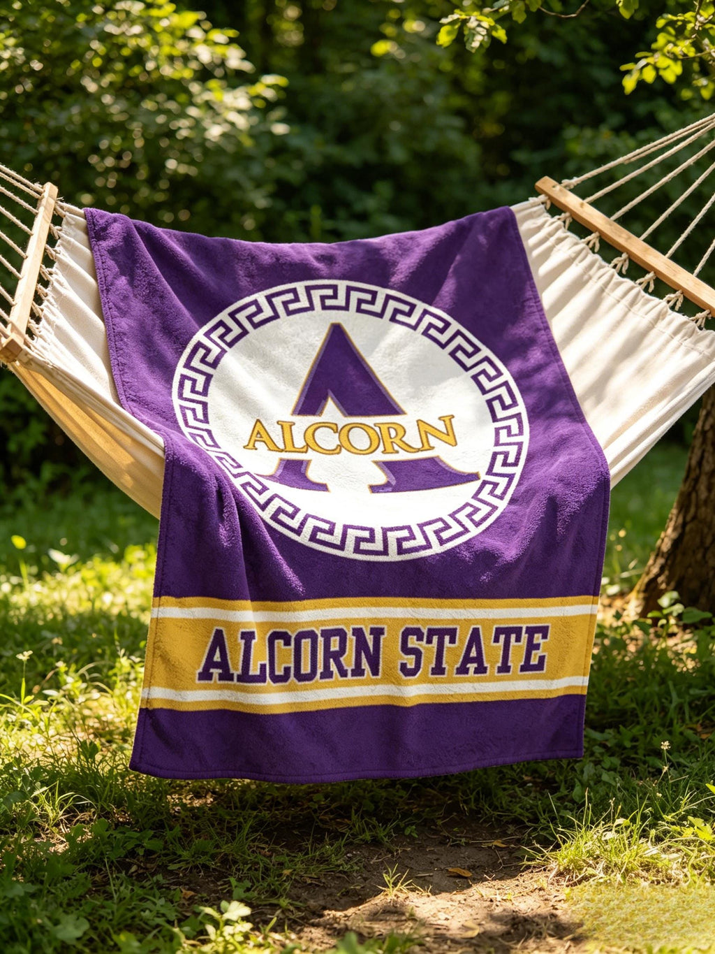 Alcorn State University Plush Blanket – Game Day Throw, Dorm Decor, Graduation Gift