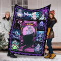 Personalized Ursula Blanket, Disney Villains Evil Queen Maleficent Blanket, Disney Villain Travel Blanket, Magic Kingdom, Home Decor Blanket